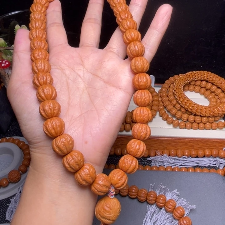 猴头核桃吊坠2号八愣手持