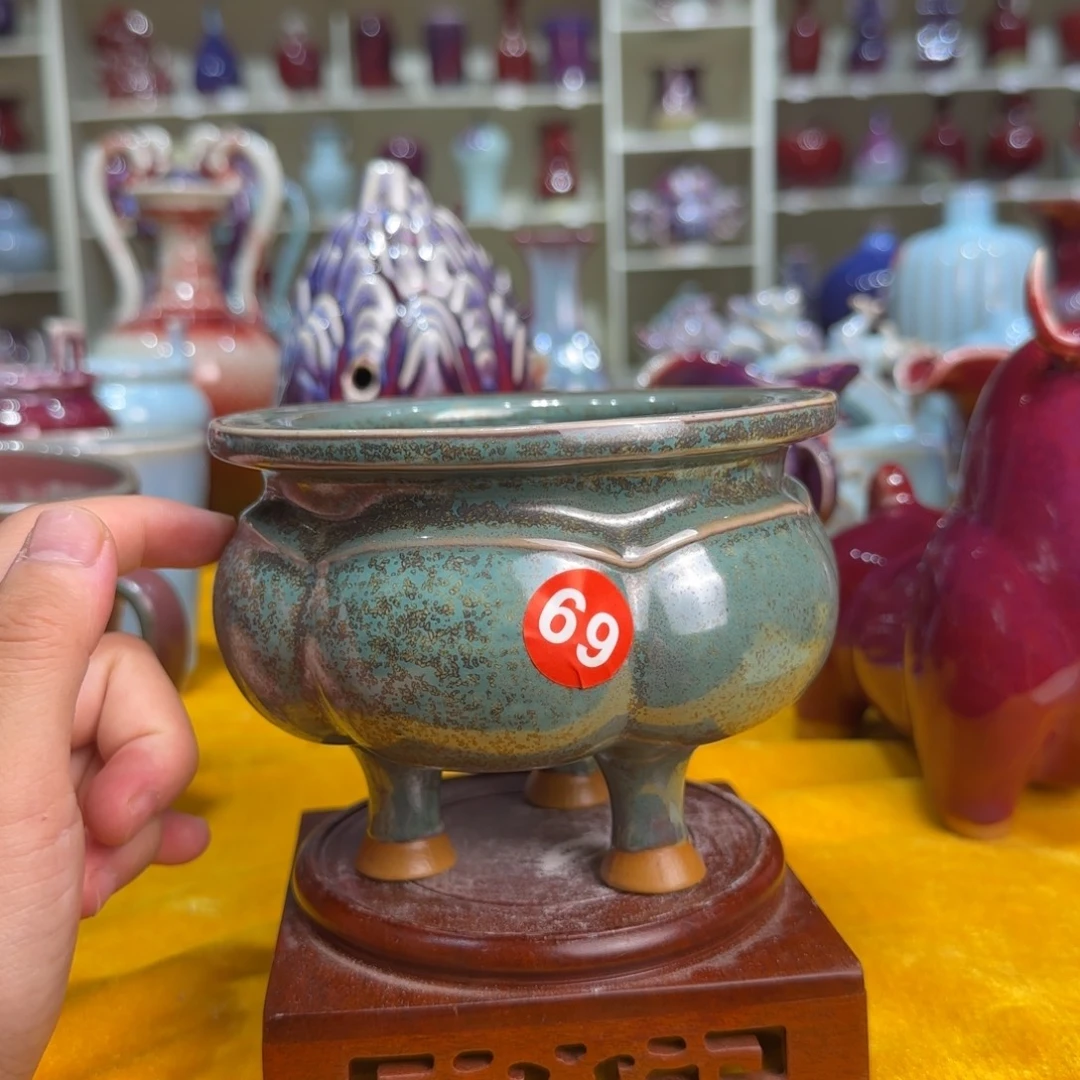 摆件郑家钧窑摆件