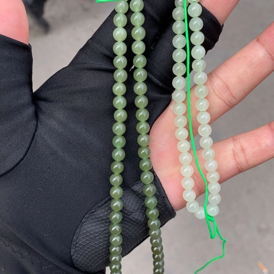 定制和田玉和田玉108颗项链