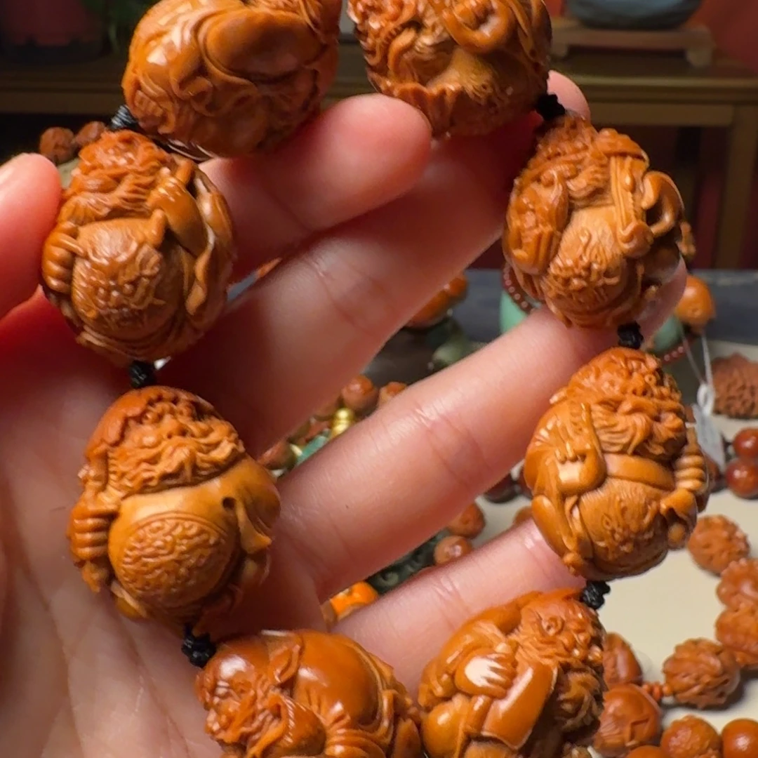手串/手链橄榄核手工钟馗