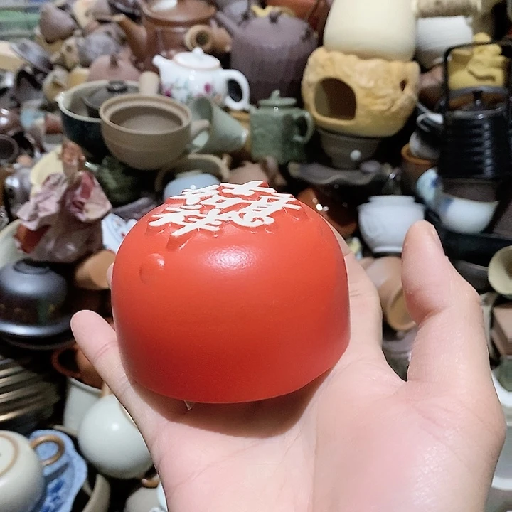 瓷片荷花绽放了我想起来还是觉得