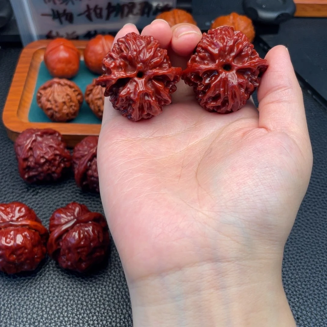 文玩核桃把件S****t苹果磕