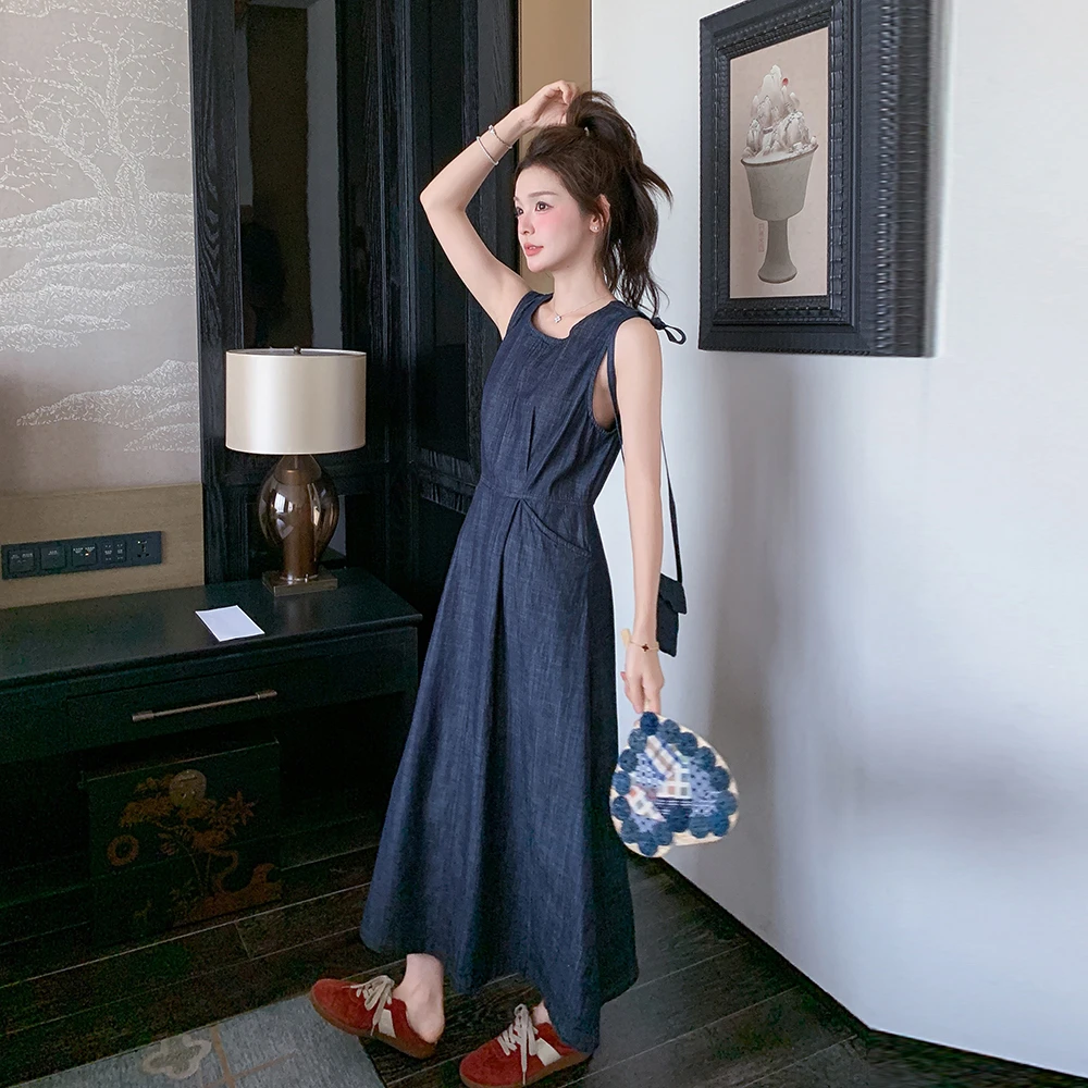 2025夏季薄凉爽连衣裙带包包ZB237-6832-p125-k188