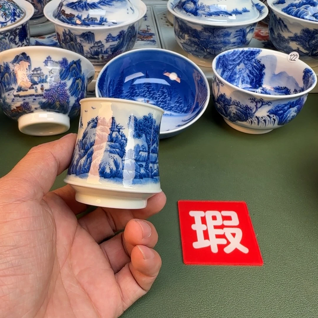 陶纯手工纯手绘茶具391
