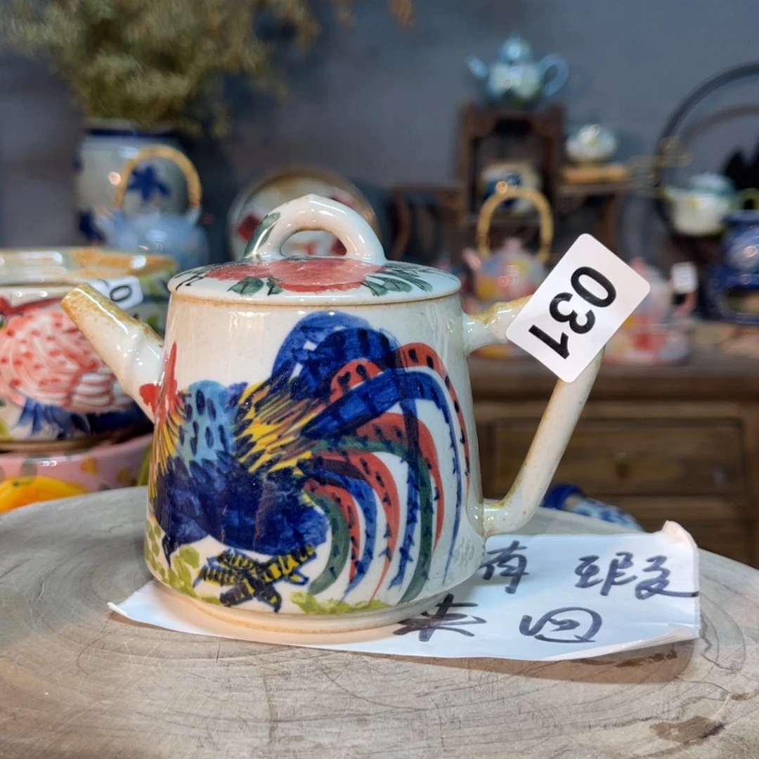 杯素浅陶瓷手工手绘