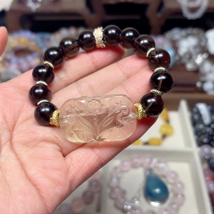 水晶手链未镶嵌金薇薇