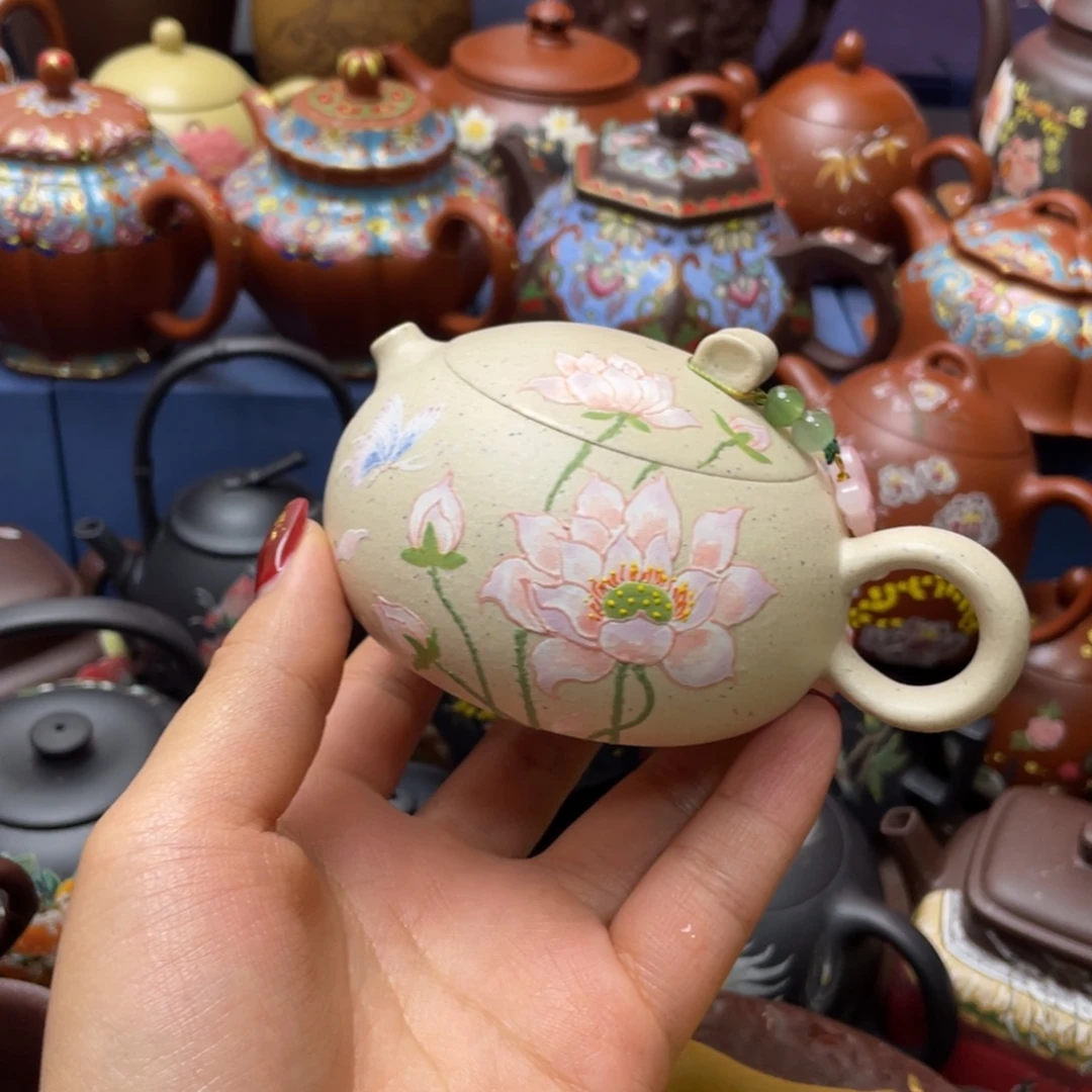 不***菜紫砂茶杯紫砂主人杯150cc