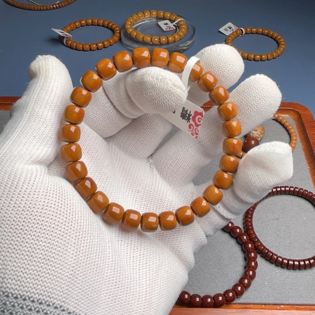 紫金鼠手串8➕尺实心鼠精品