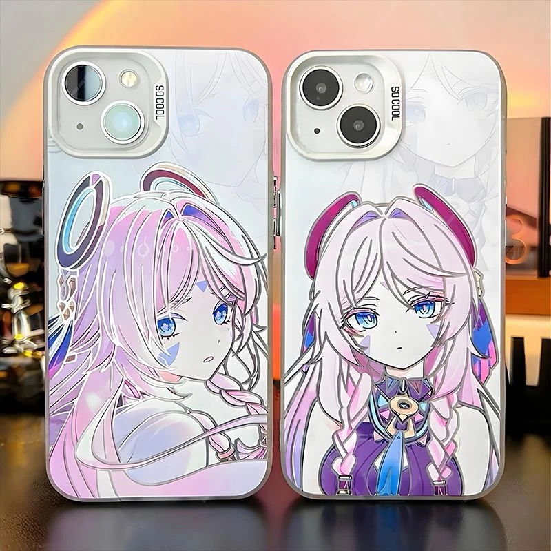 茜特菈莉适用于红米NOTE14壳note13/12pro+镭射彩银redmi原神