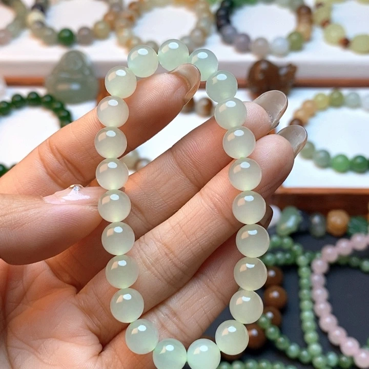 和田玉手链未镶嵌