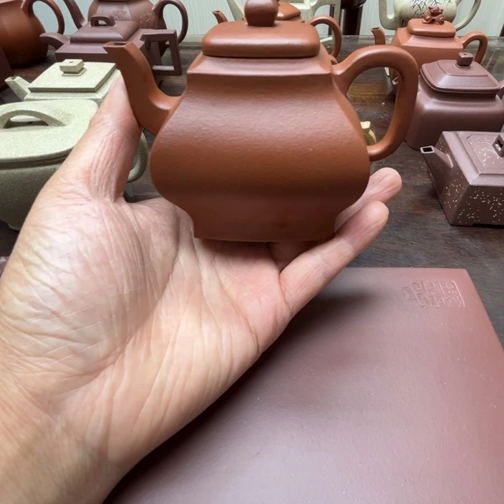 茶壶紫砂朱泥微瑕200c c