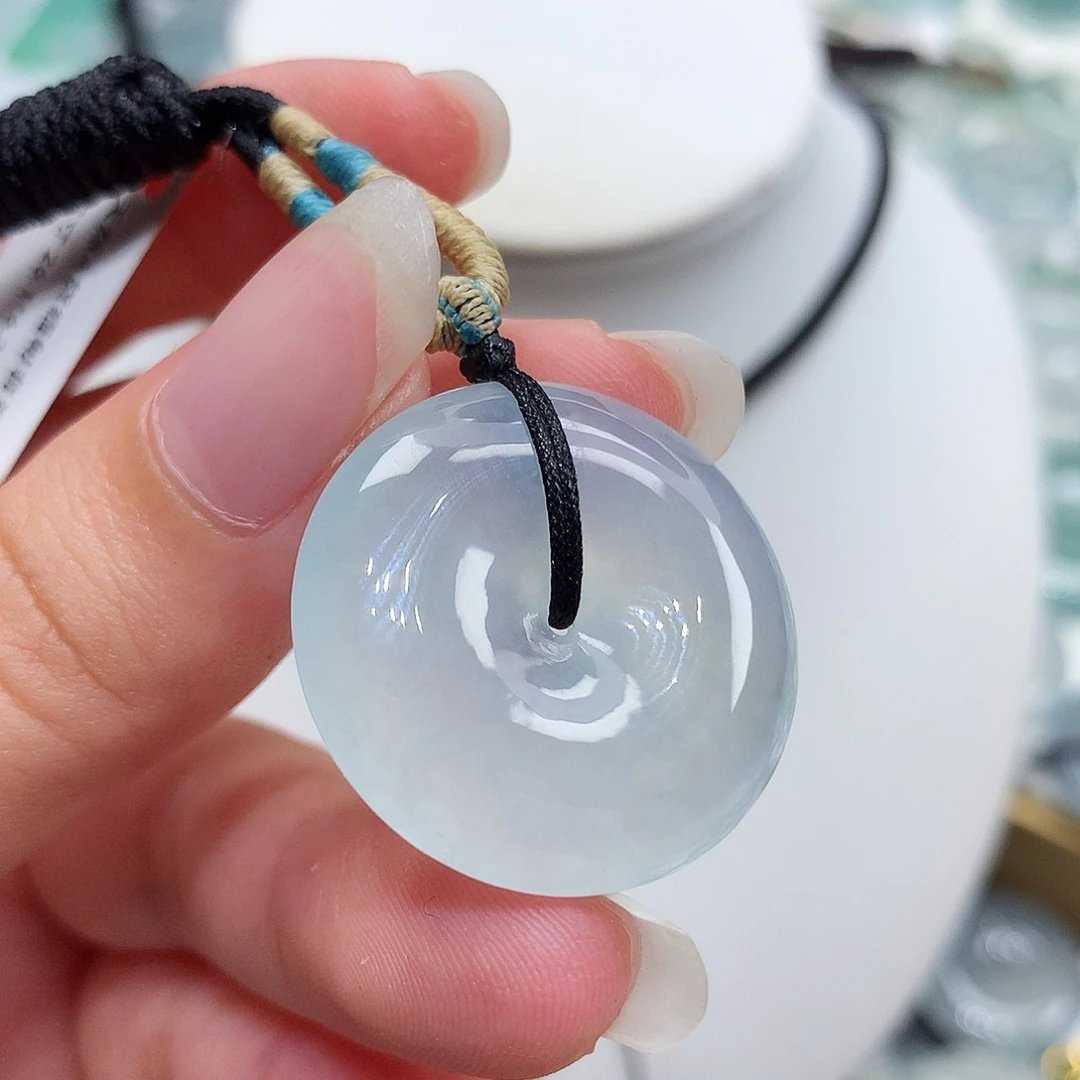 翡翠未镶嵌胸饰翡翠86，26.1/6.2