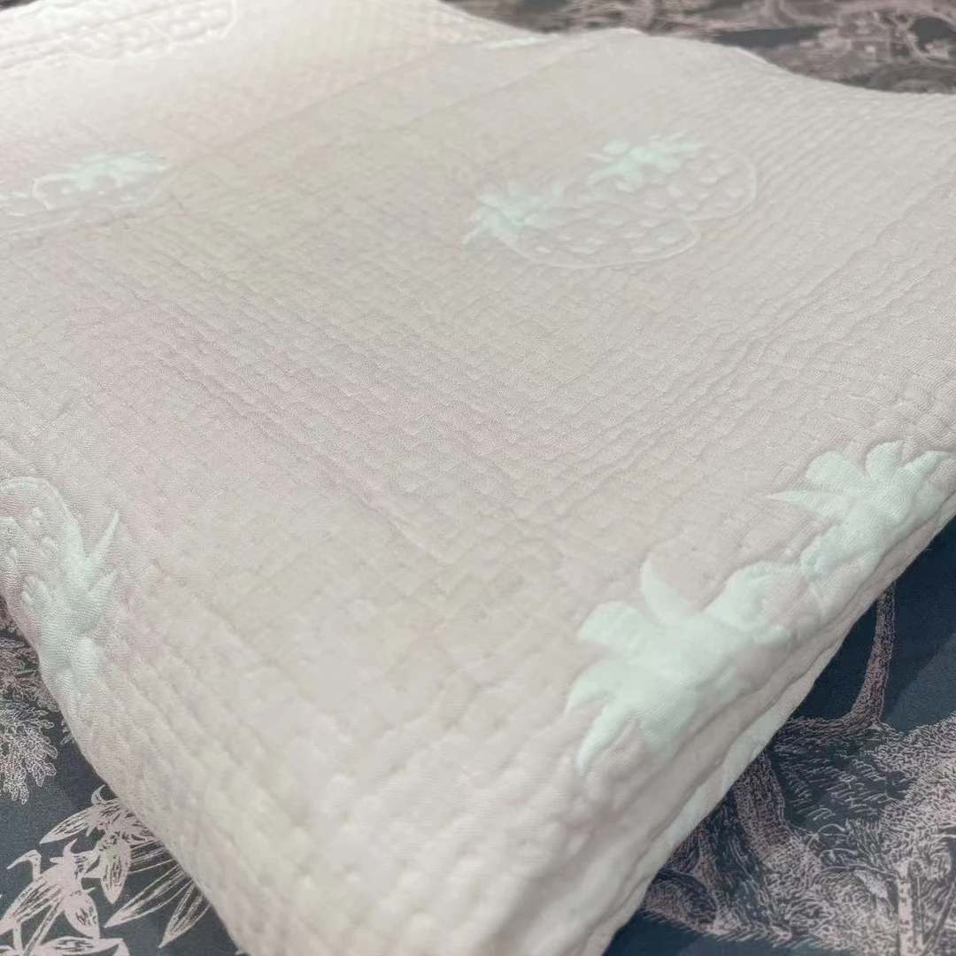 天丝泡泡毯150*200-柔软--透气--舒适