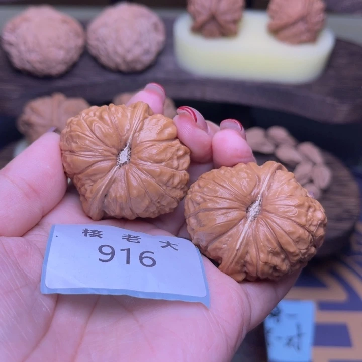 把件文玩核桃南瓜39.916
