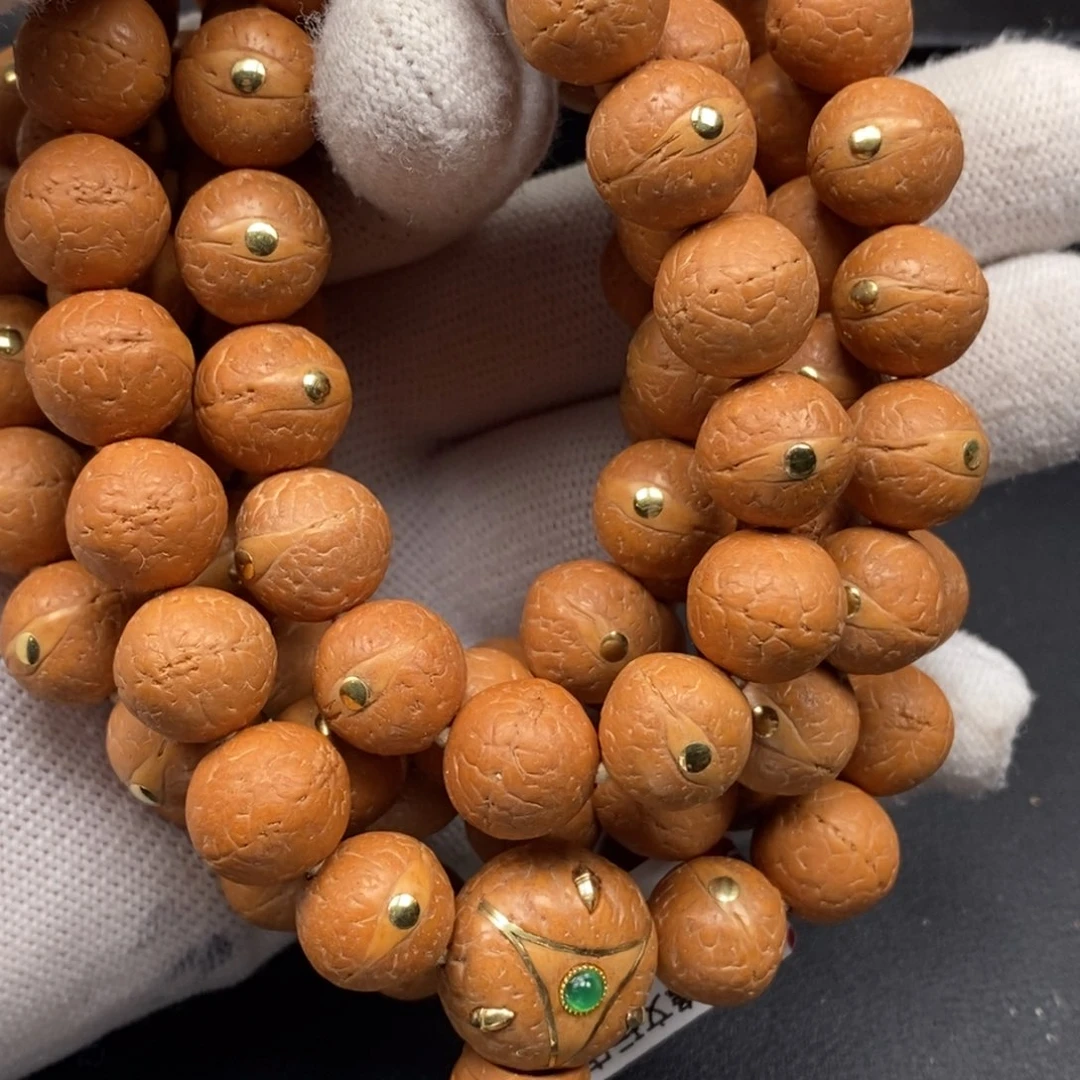 吊坠凤眼菩提12mm铜钉110颗