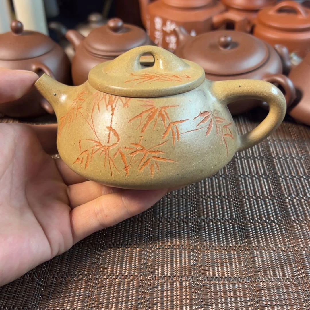 紫砂茶壶宜兴原矿紫砂壶240毫升容量