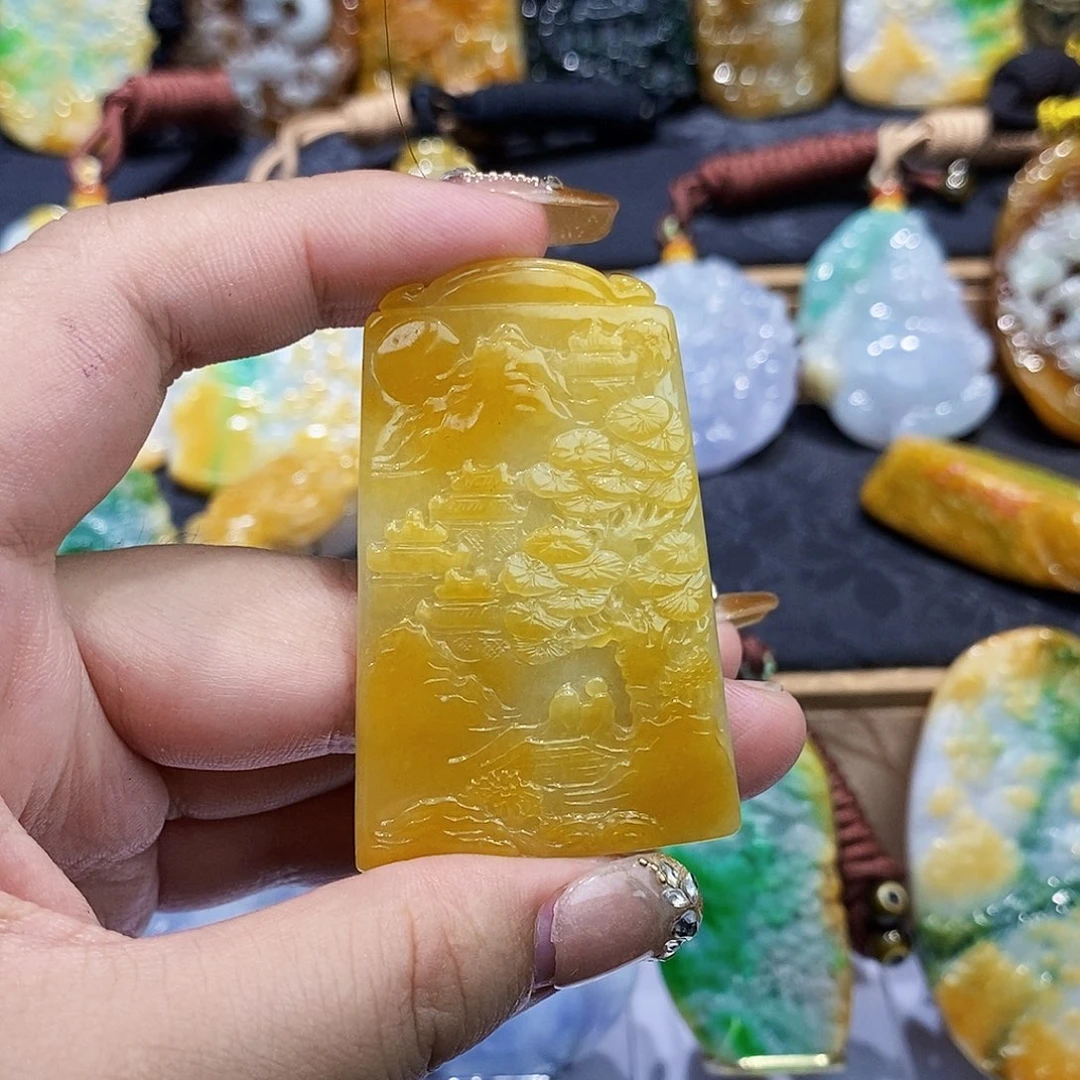 定制翡翠未镶嵌翡翠