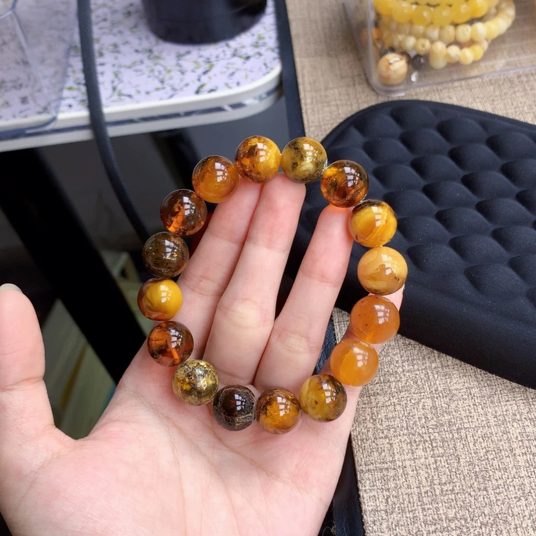 琥珀未镶嵌珠宝奇石14+