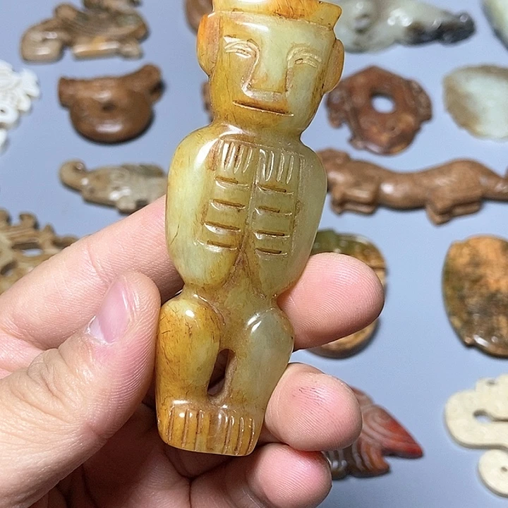 和田玉未镶嵌颈饰61