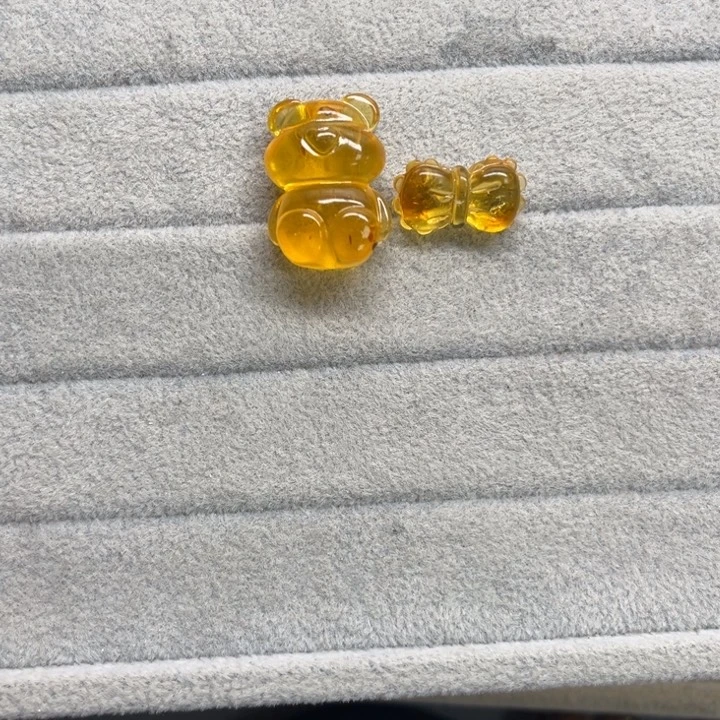 未镶嵌琥珀裸石?***✨天然蜜蜡配件