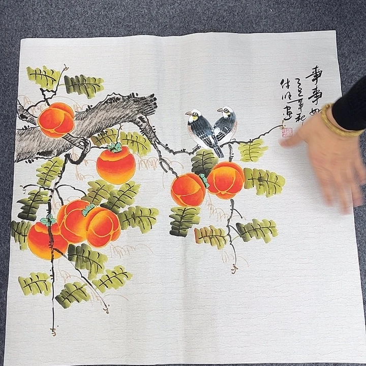 国画手绘国画作品