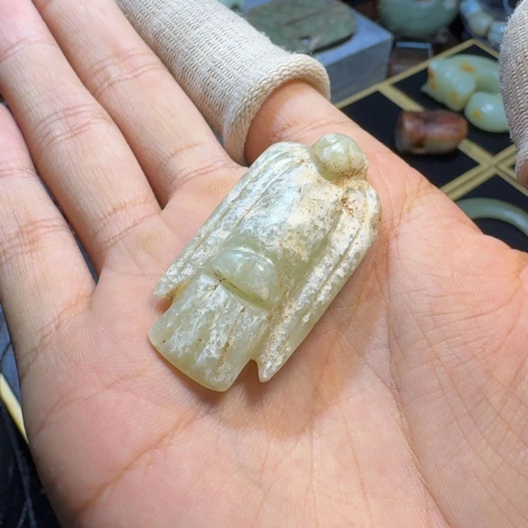 玉用****4玉摆件枭
