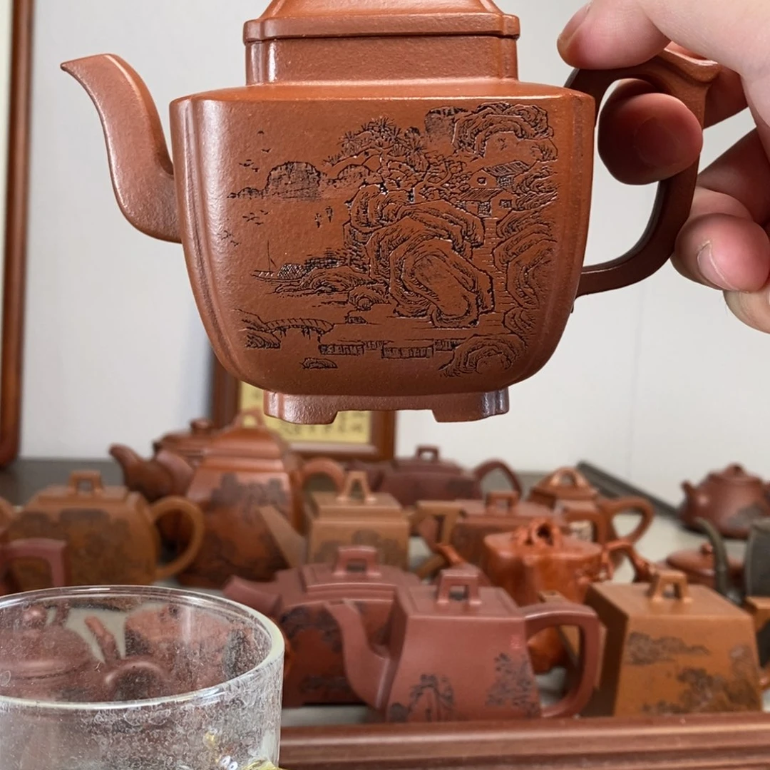 茶壶紫砂原矿泥料传统工艺制作