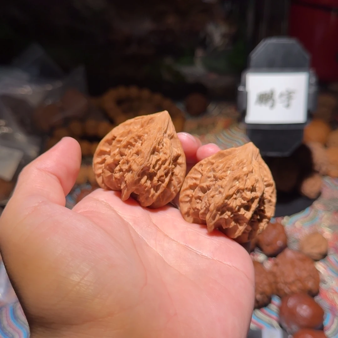 文玩核桃把件1430号44房山一代灯笼文玩核桃