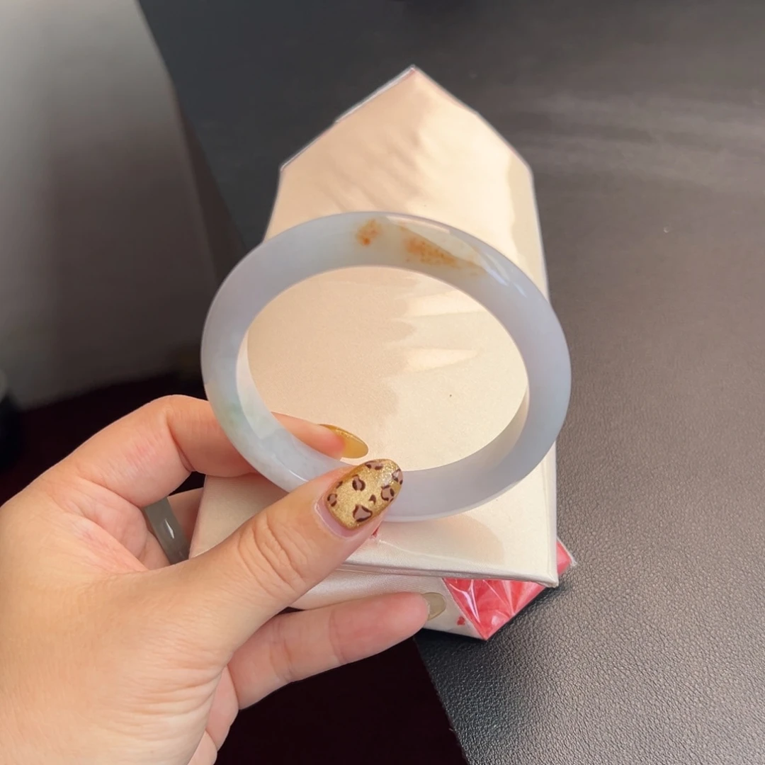 翡翠未镶嵌手镯56-57