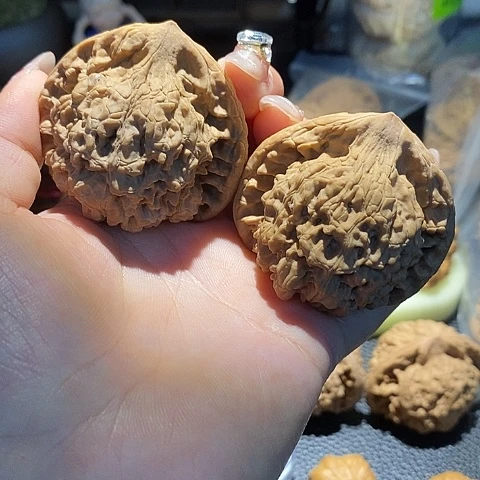 文玩核桃吊坠王*官帽50