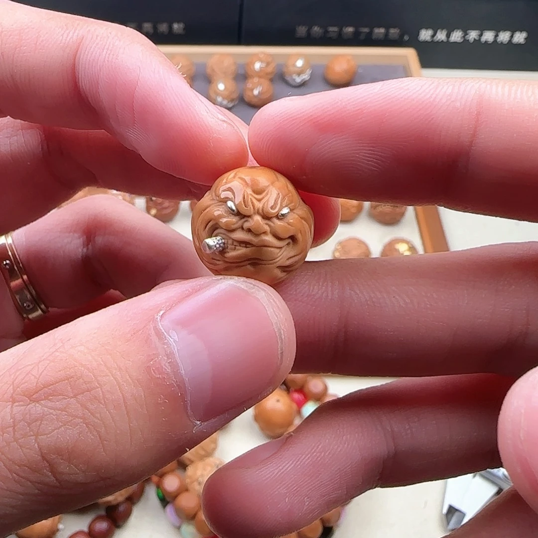 猴头核桃吊坠拽爷16.9