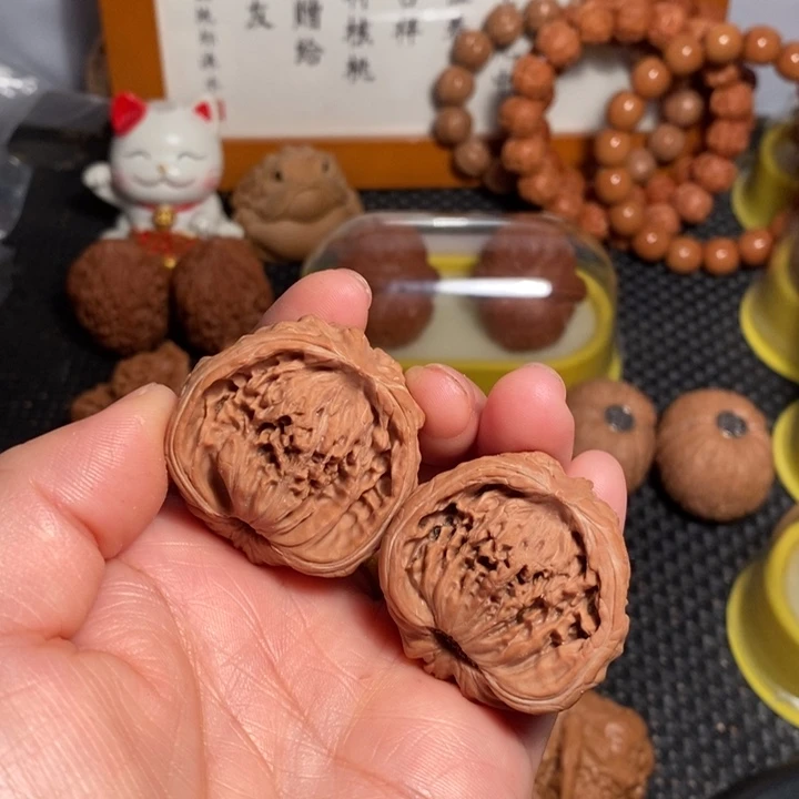 把件文玩核桃36楼蛇头