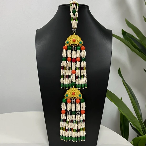 藏族饰品挂件藏式配饰藏族首饰藏装配饰镀金不掉色