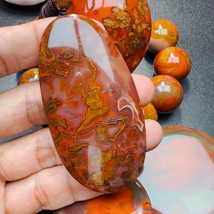 玛瑙/玉髓未镶嵌玛瑙老**匠