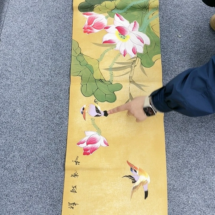 国画纯手绘国画作品