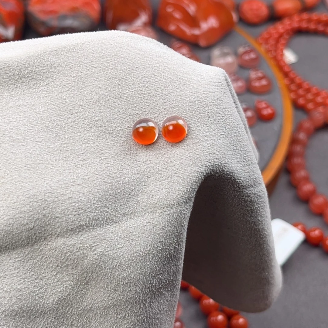 南红玛瑙未镶嵌手链