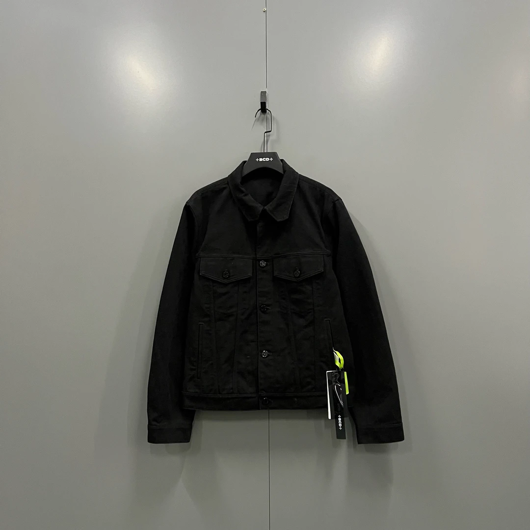 99新 LouisVuitton/路易威登 ab927 209524 lv 黑色牛仔外套 54码