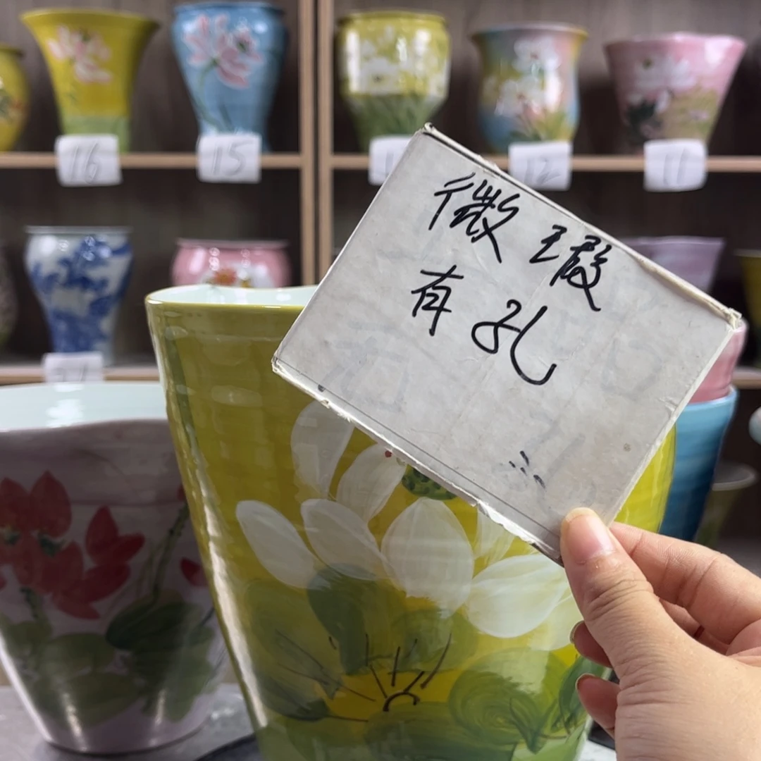 景德镇陶瓷花盆花盆