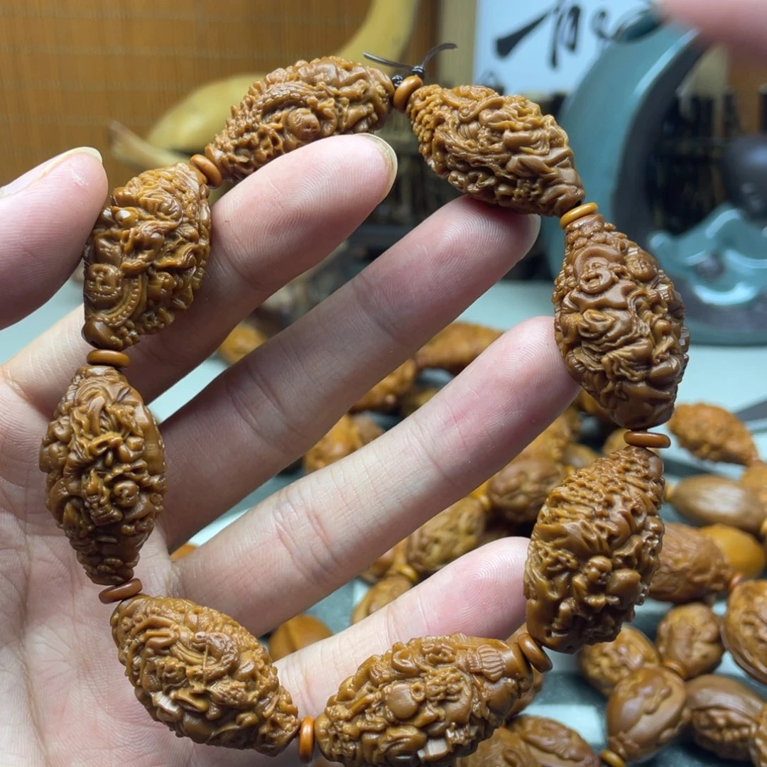 橄榄核手串/手链橄榄核雕工艺手串5119