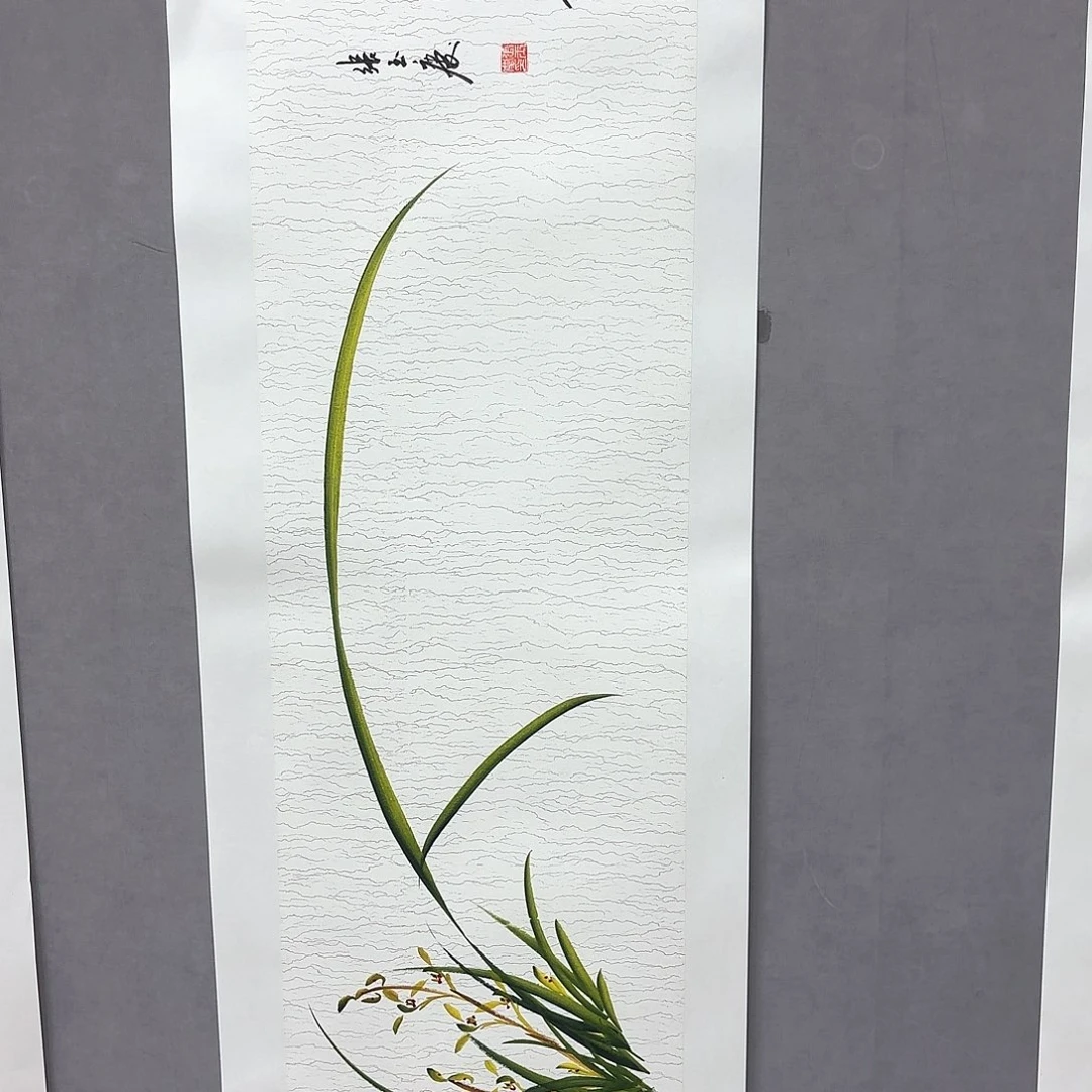 国画艺术家真人手绘