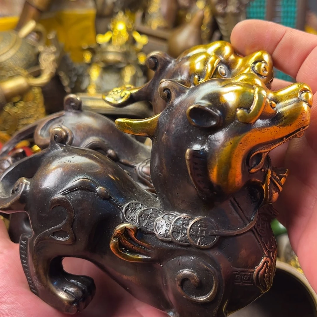 茶壶香炉铜器摆件