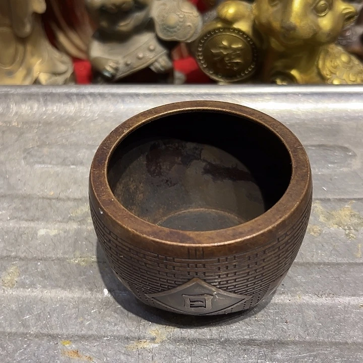 黄铜摆件，文房工艺品摆件