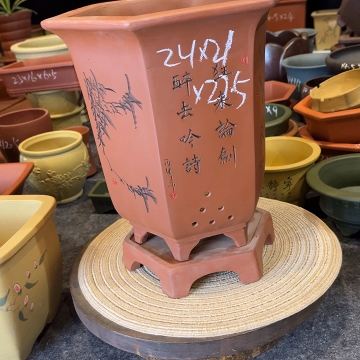 花盆紫砂紫砂花盆