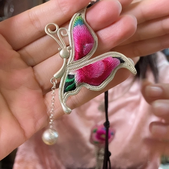 铁合金花岗石项链