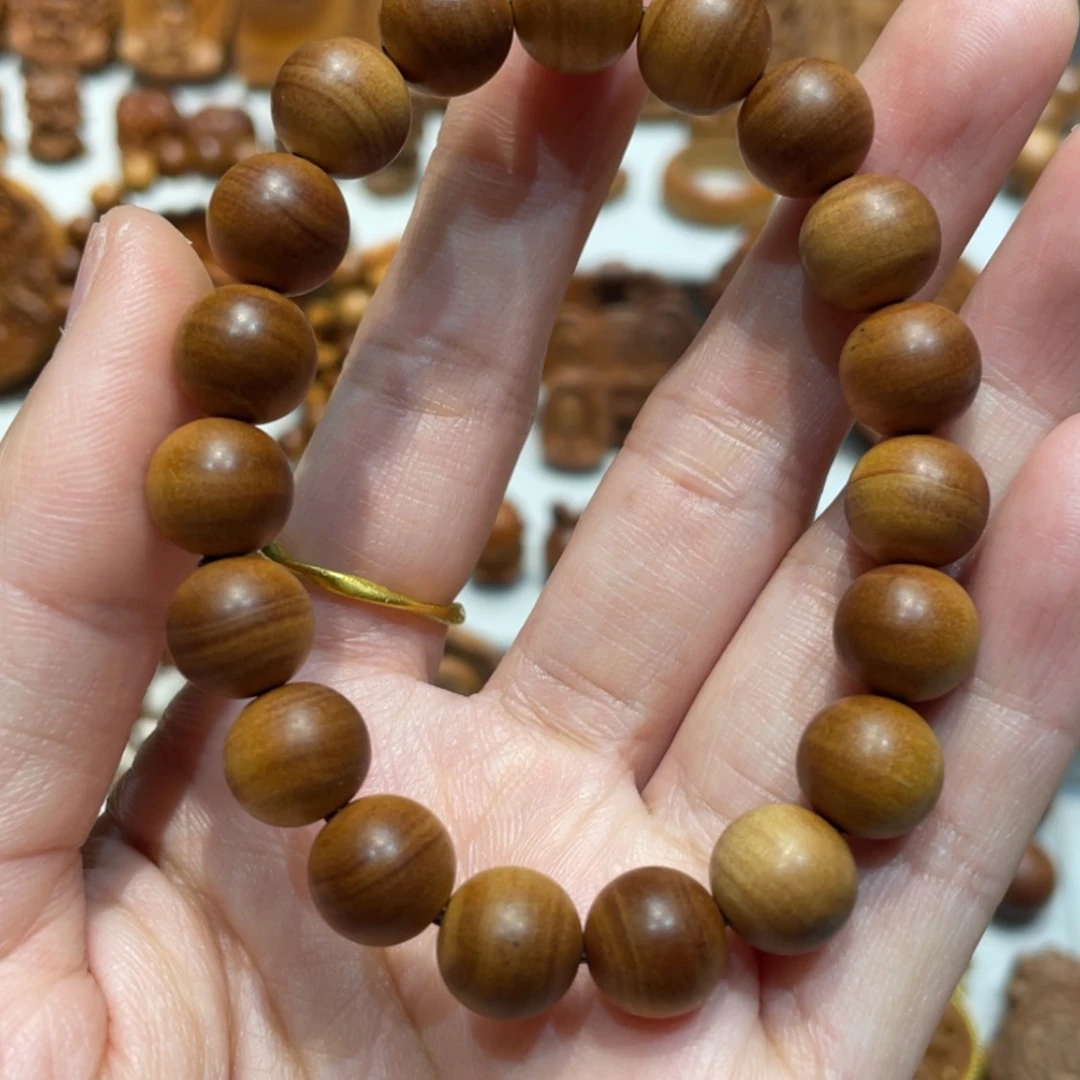 【闪购商品】檀香木手串/手链小***91.0横纹奶甜香