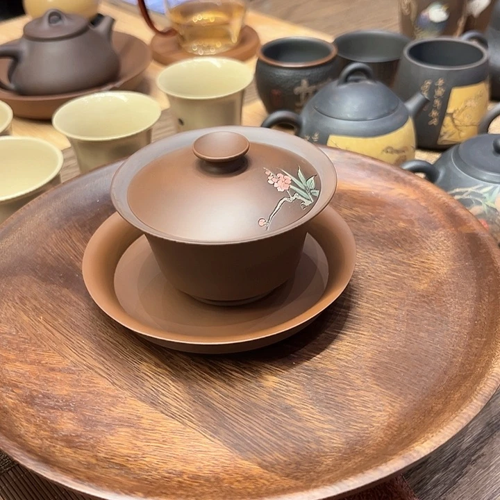 枯***鸽普璞老师新出盖碗