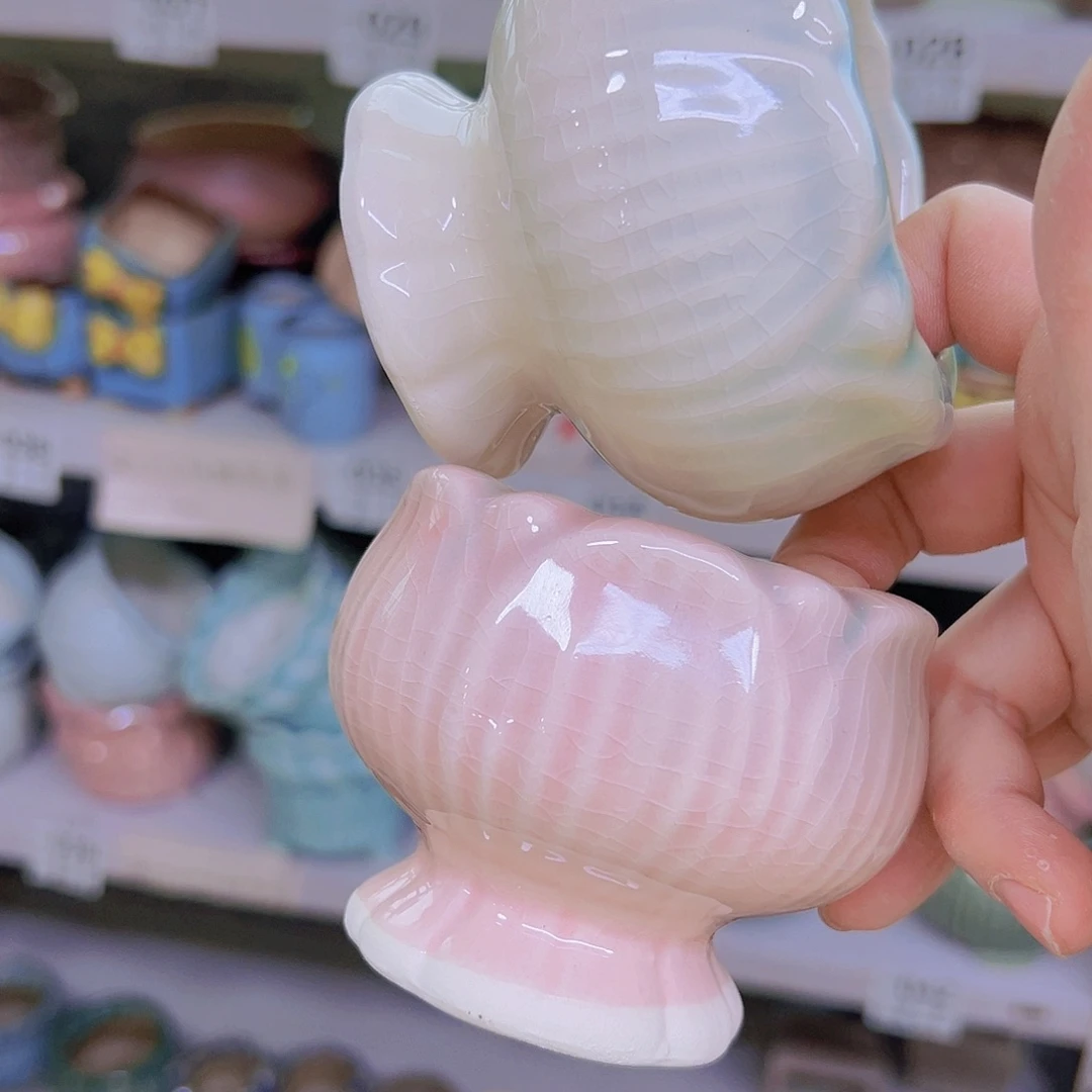 红陶陶瓷花盆满12包邮