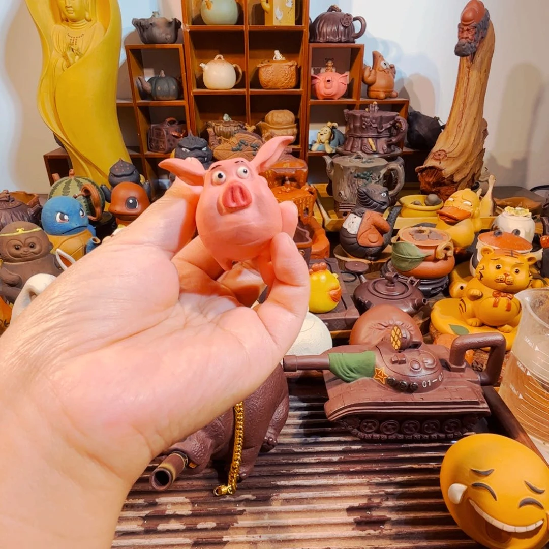 茶壶紫砂纯手工制作过程就是