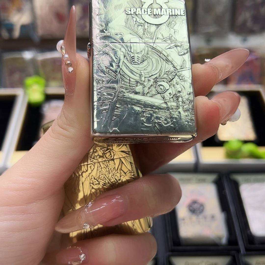 白铜浮雕高达打火机