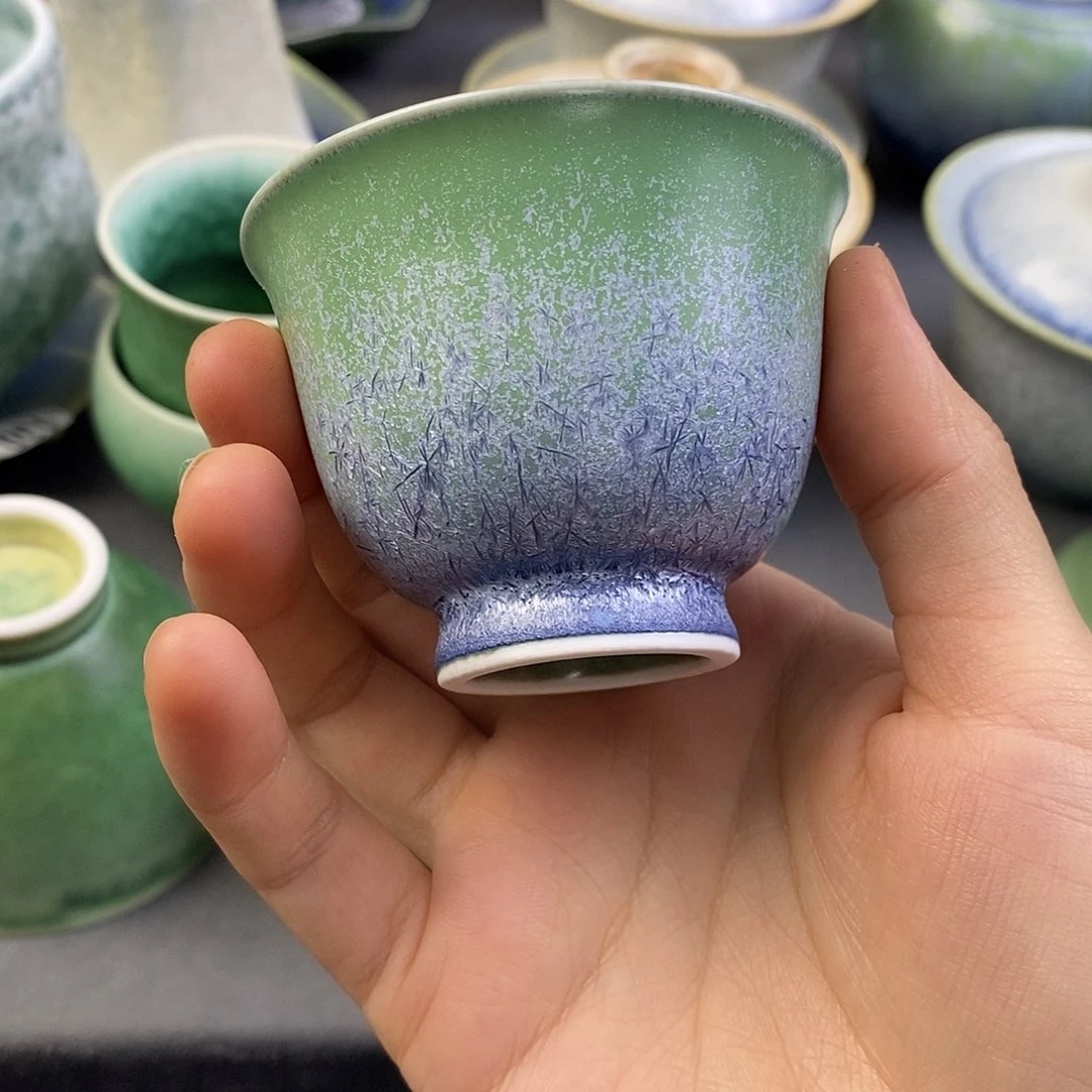 景德镇高温颜色釉杯